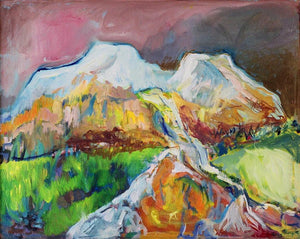 ©1995, Amy Berg, Muritunet, Norway. Oil on canvas, 18 x 22 in. (46 x 56 cm).