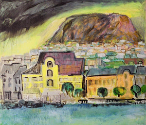 ©1998, Amy Berg, Aalesund, Norway. Oil on canvas, 24 3/4 x 28 1/4 in. (63 x 72 cm).